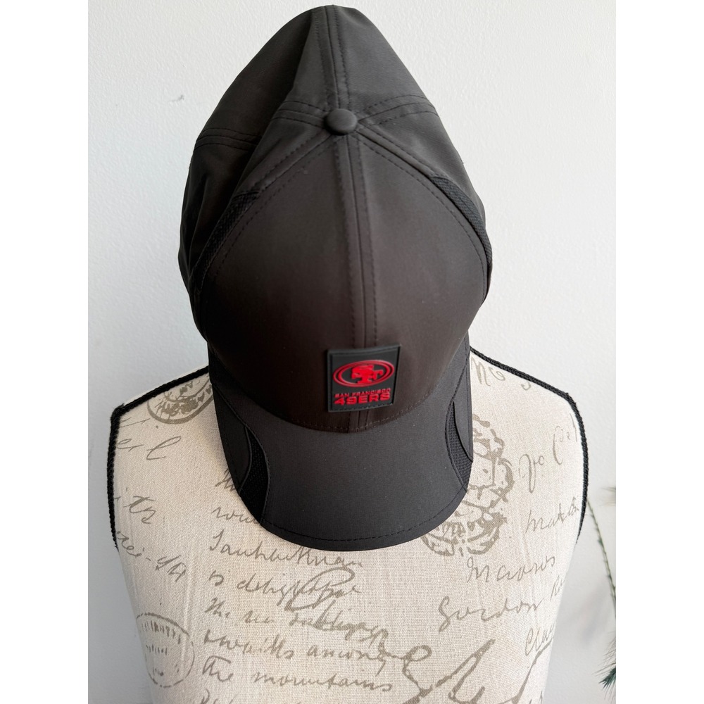 New Era San Francisco 49ers 9FORTY Snapback Hat Mens Large-XL Black NFL Cap